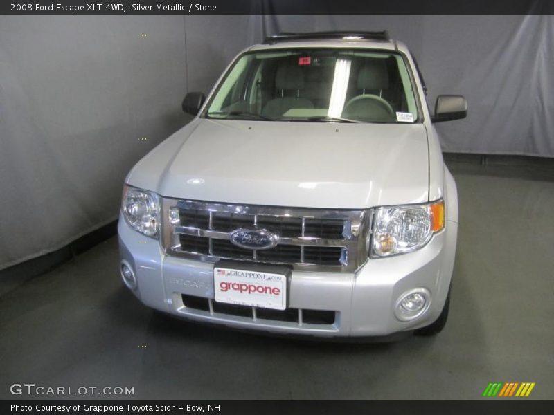 Silver Metallic / Stone 2008 Ford Escape XLT 4WD