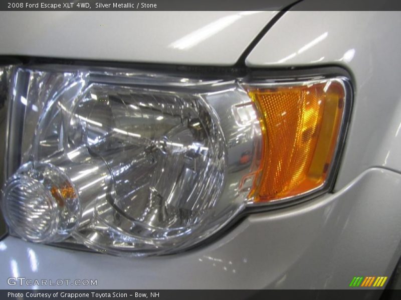 Silver Metallic / Stone 2008 Ford Escape XLT 4WD