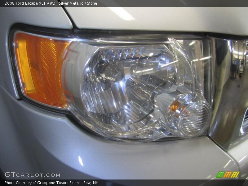 Silver Metallic / Stone 2008 Ford Escape XLT 4WD