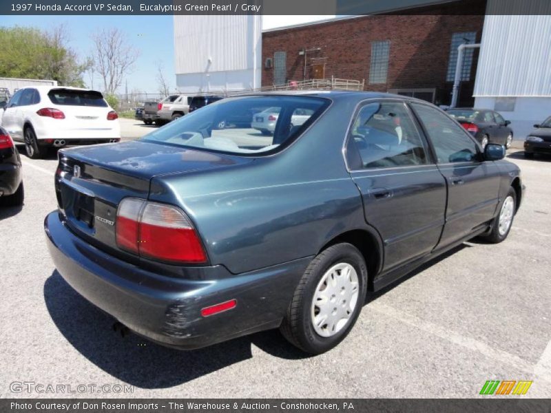 Eucalyptus Green Pearl / Gray 1997 Honda Accord VP Sedan