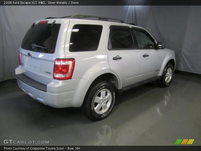 Silver Metallic / Stone 2008 Ford Escape XLT 4WD
