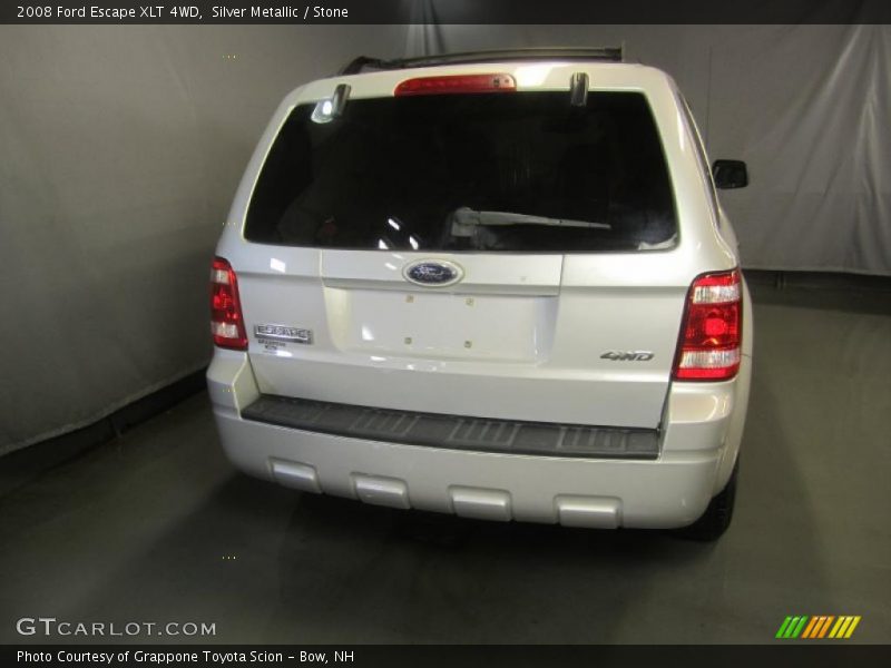 Silver Metallic / Stone 2008 Ford Escape XLT 4WD