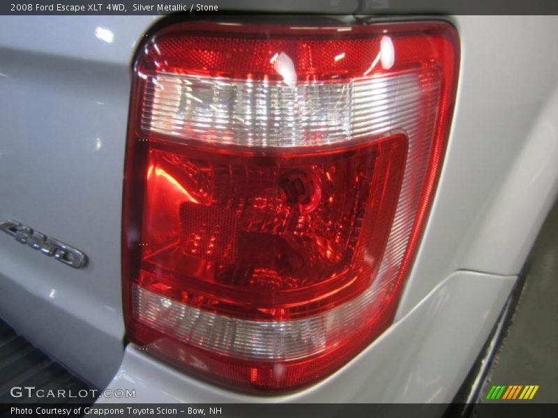 Silver Metallic / Stone 2008 Ford Escape XLT 4WD