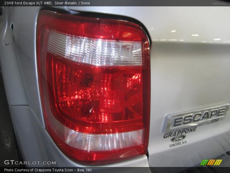 Silver Metallic / Stone 2008 Ford Escape XLT 4WD