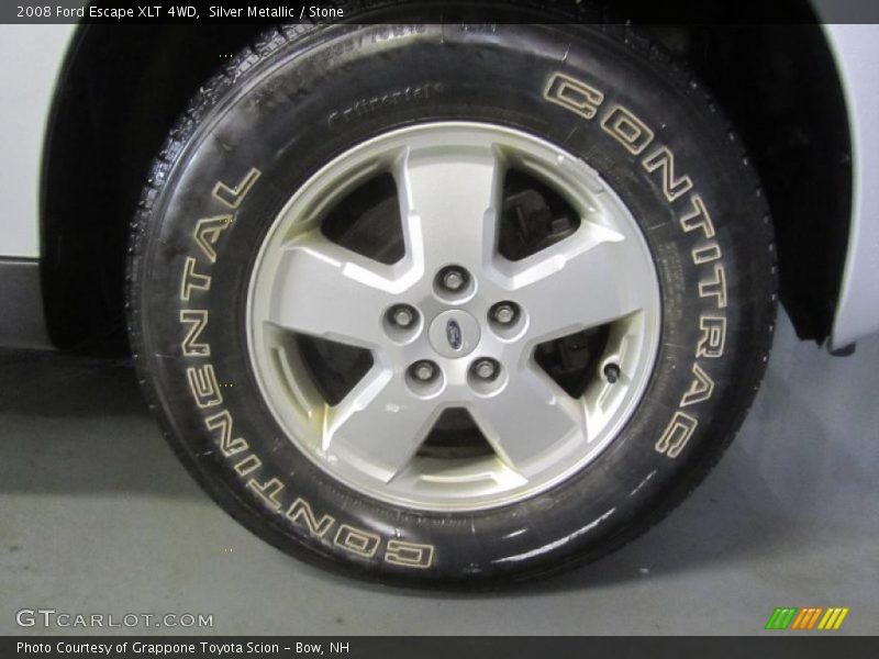 Silver Metallic / Stone 2008 Ford Escape XLT 4WD