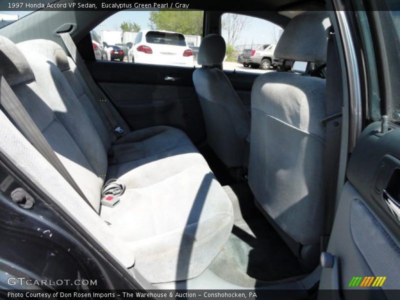Eucalyptus Green Pearl / Gray 1997 Honda Accord VP Sedan