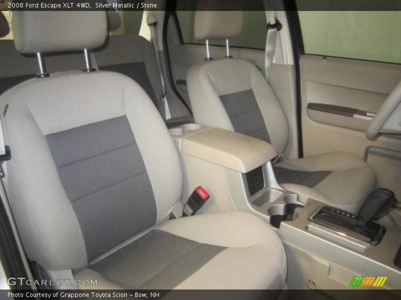Silver Metallic / Stone 2008 Ford Escape XLT 4WD
