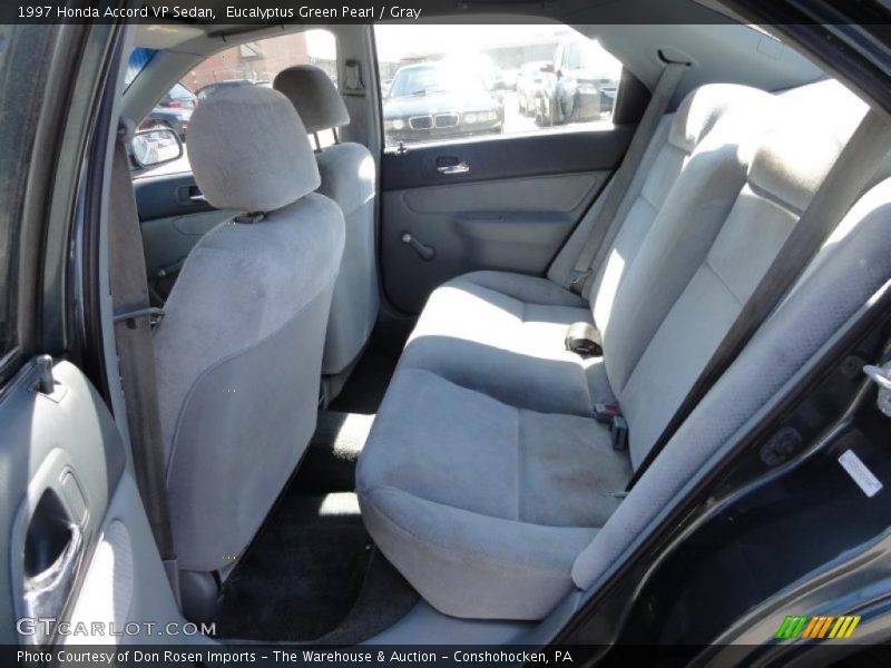 Eucalyptus Green Pearl / Gray 1997 Honda Accord VP Sedan