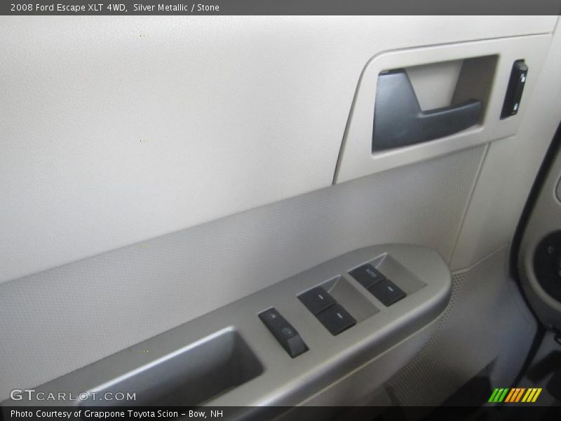 Silver Metallic / Stone 2008 Ford Escape XLT 4WD