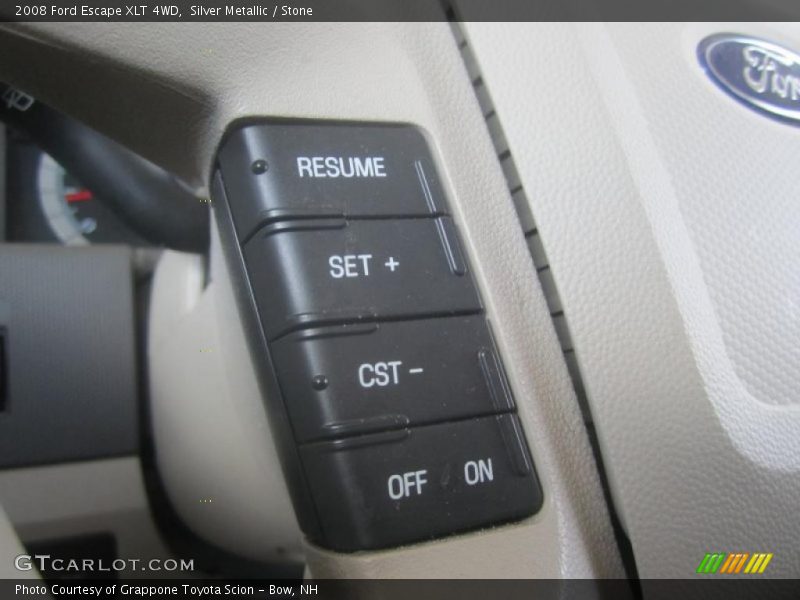 Silver Metallic / Stone 2008 Ford Escape XLT 4WD
