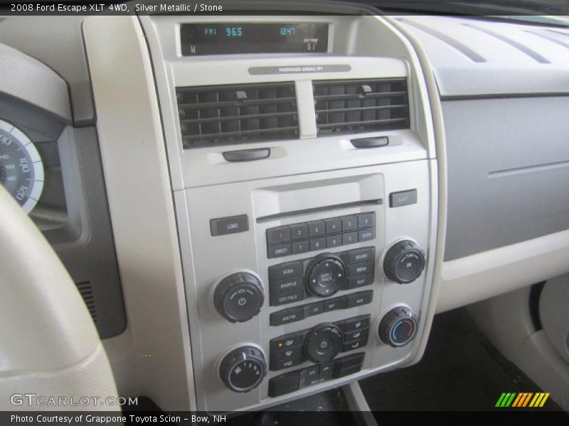 Silver Metallic / Stone 2008 Ford Escape XLT 4WD