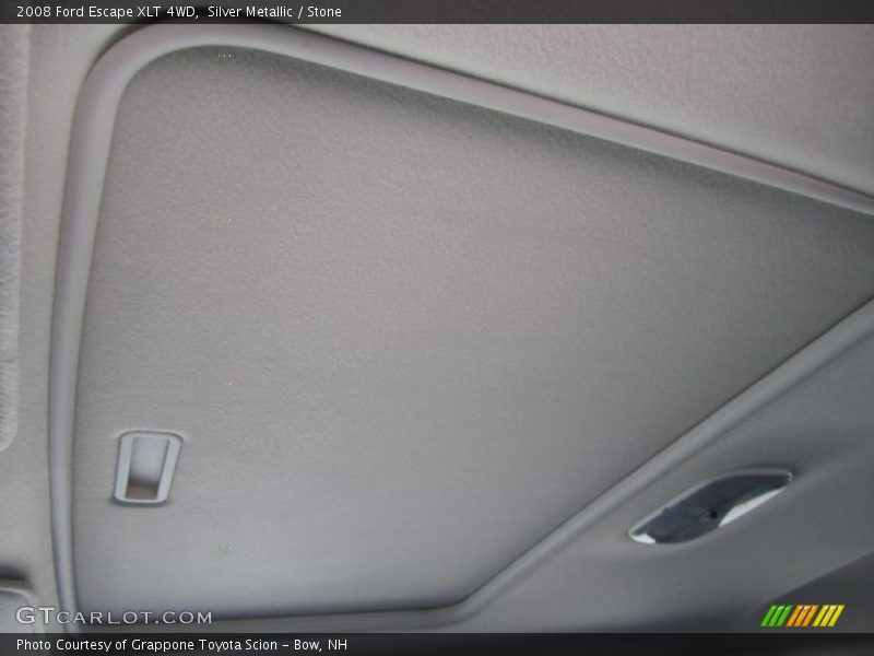 Silver Metallic / Stone 2008 Ford Escape XLT 4WD