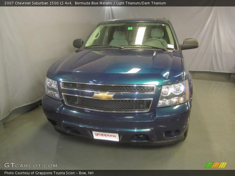 Bermuda Blue Metallic / Light Titanium/Dark Titanium 2007 Chevrolet Suburban 1500 LS 4x4