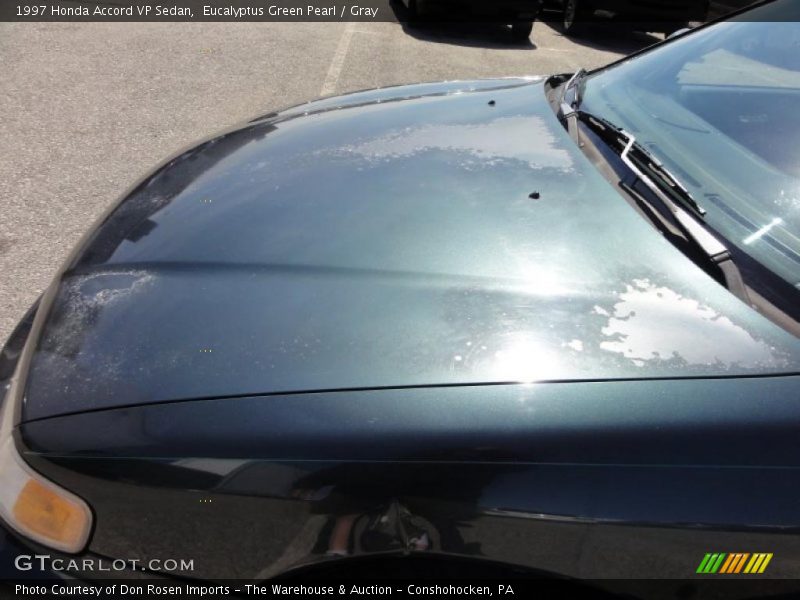 Eucalyptus Green Pearl / Gray 1997 Honda Accord VP Sedan
