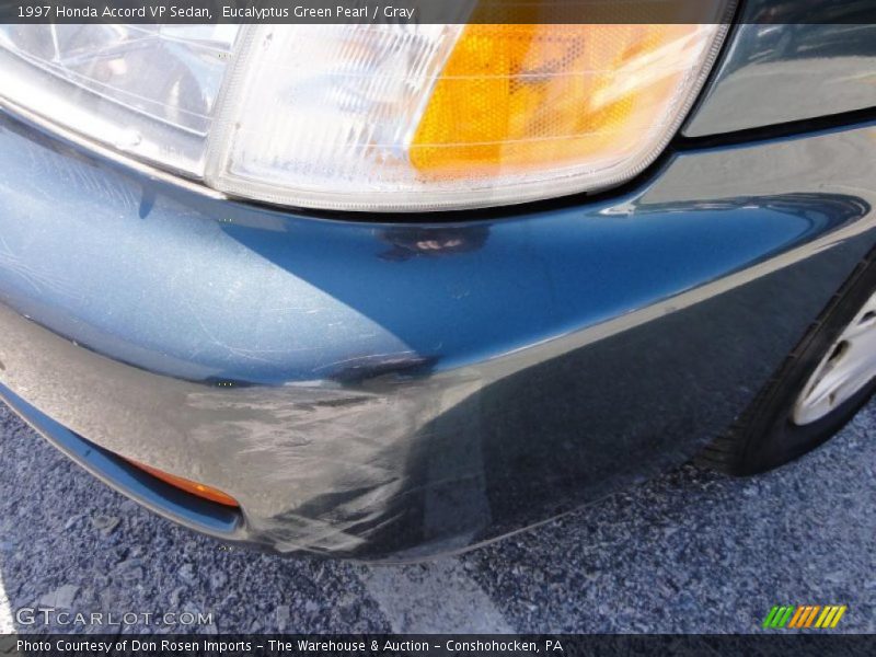 Eucalyptus Green Pearl / Gray 1997 Honda Accord VP Sedan