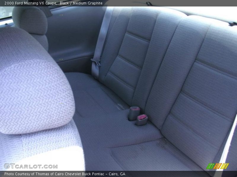 Black / Medium Graphite 2000 Ford Mustang V6 Coupe