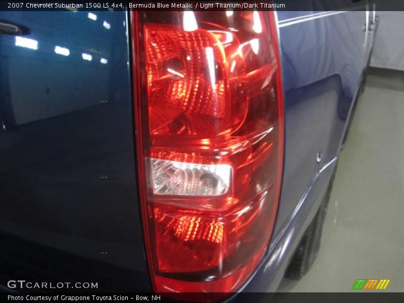 Bermuda Blue Metallic / Light Titanium/Dark Titanium 2007 Chevrolet Suburban 1500 LS 4x4