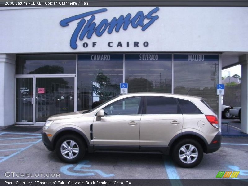 Golden Cashmere / Tan 2008 Saturn VUE XE