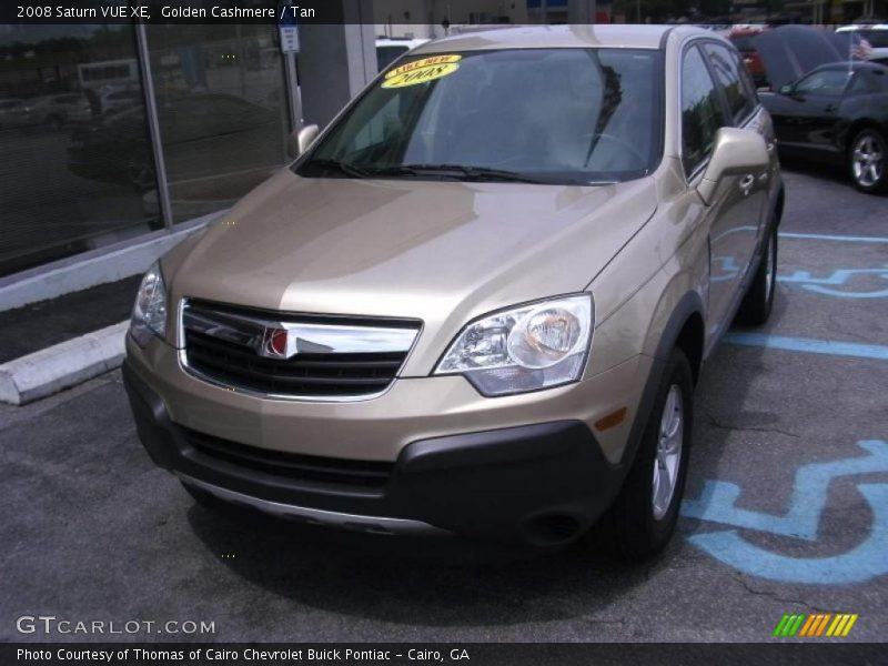 Golden Cashmere / Tan 2008 Saturn VUE XE