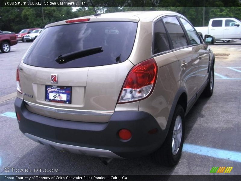 Golden Cashmere / Tan 2008 Saturn VUE XE