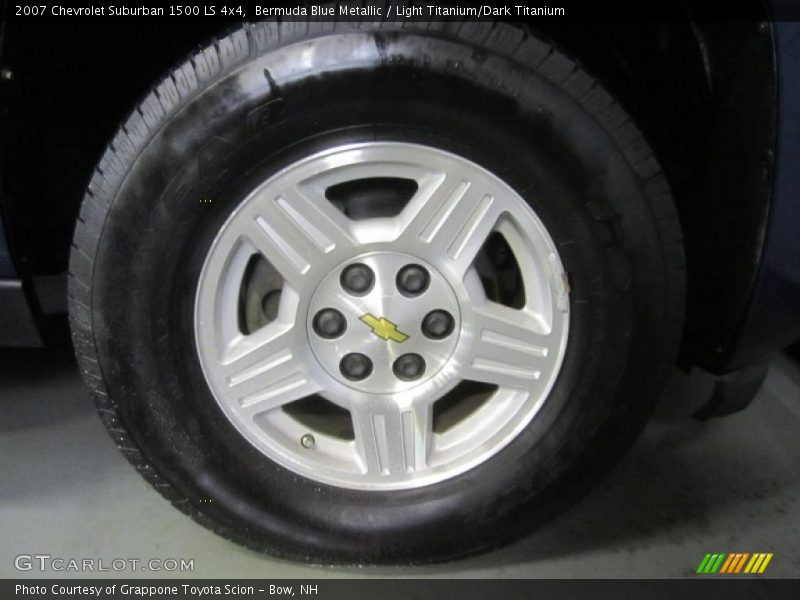 Bermuda Blue Metallic / Light Titanium/Dark Titanium 2007 Chevrolet Suburban 1500 LS 4x4