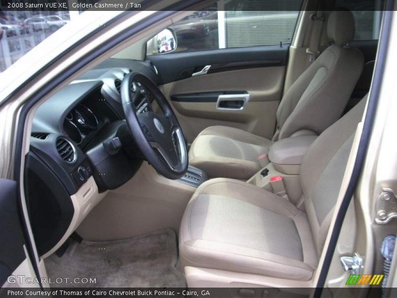 Golden Cashmere / Tan 2008 Saturn VUE XE