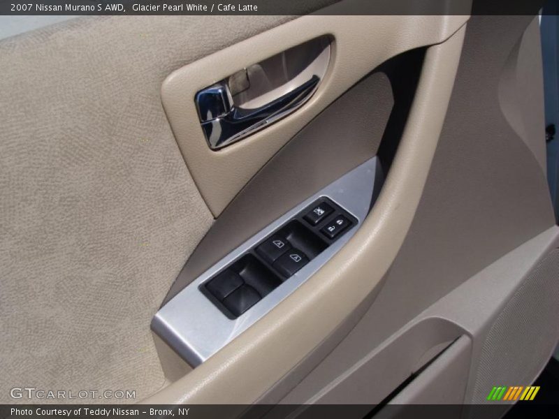 Glacier Pearl White / Cafe Latte 2007 Nissan Murano S AWD