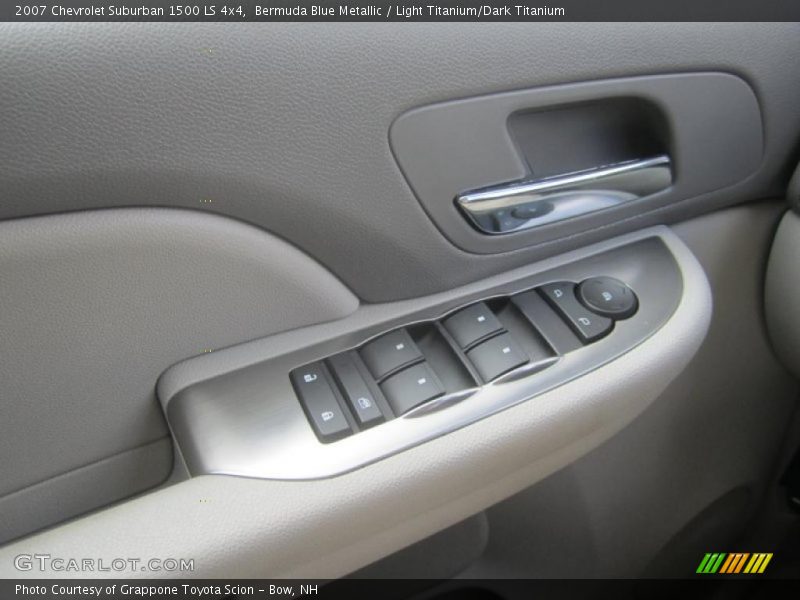Bermuda Blue Metallic / Light Titanium/Dark Titanium 2007 Chevrolet Suburban 1500 LS 4x4