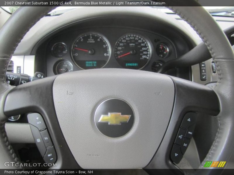 Bermuda Blue Metallic / Light Titanium/Dark Titanium 2007 Chevrolet Suburban 1500 LS 4x4