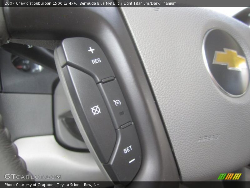 Bermuda Blue Metallic / Light Titanium/Dark Titanium 2007 Chevrolet Suburban 1500 LS 4x4