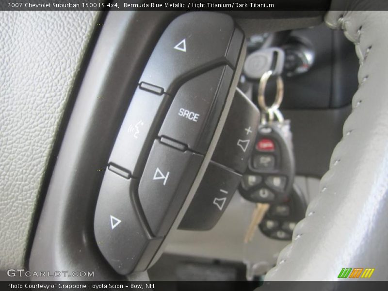 Bermuda Blue Metallic / Light Titanium/Dark Titanium 2007 Chevrolet Suburban 1500 LS 4x4