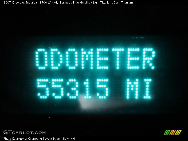 Bermuda Blue Metallic / Light Titanium/Dark Titanium 2007 Chevrolet Suburban 1500 LS 4x4