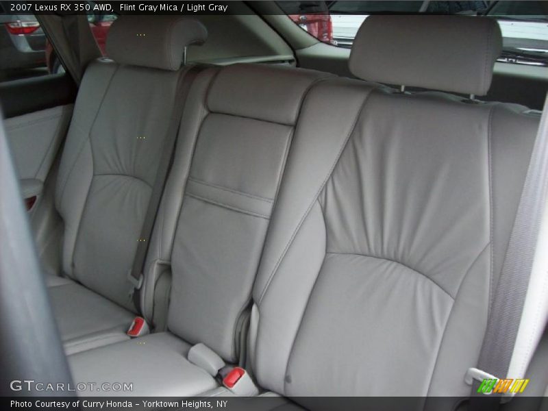 Flint Gray Mica / Light Gray 2007 Lexus RX 350 AWD