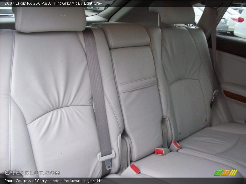Flint Gray Mica / Light Gray 2007 Lexus RX 350 AWD