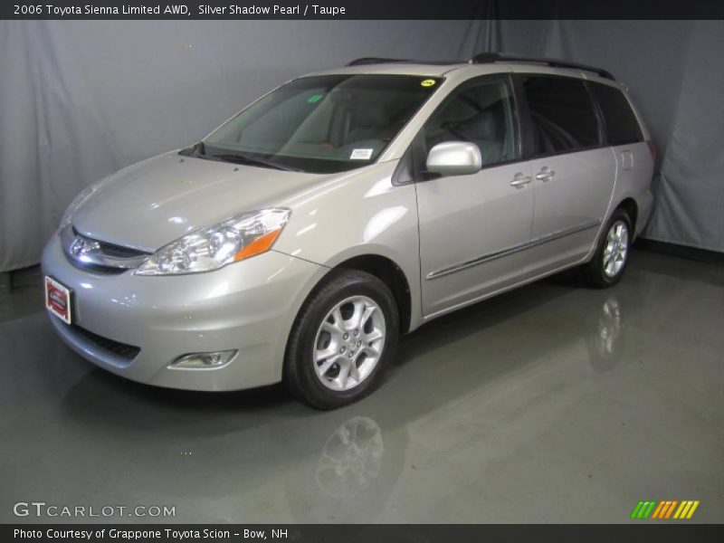 Silver Shadow Pearl / Taupe 2006 Toyota Sienna Limited AWD
