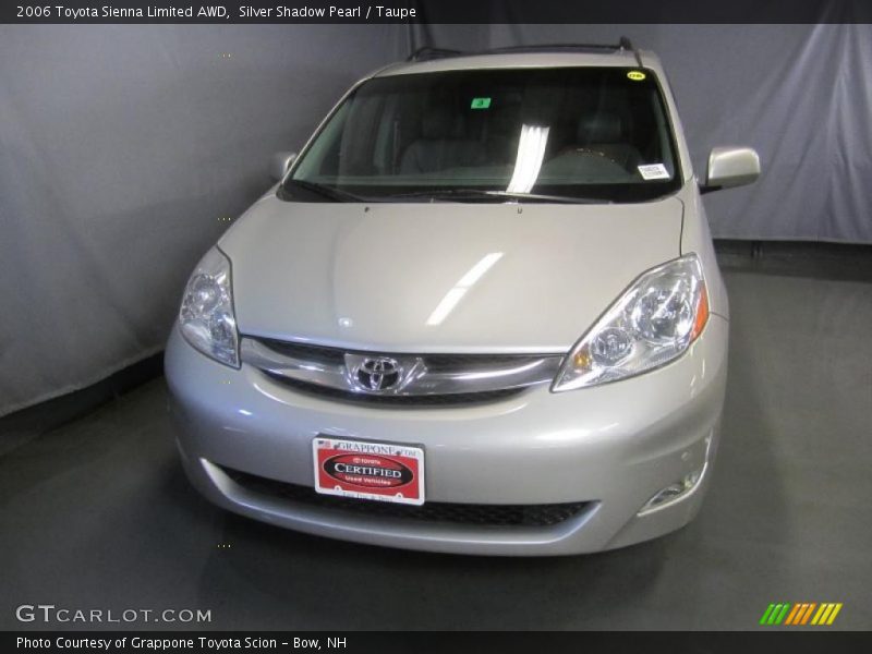 Silver Shadow Pearl / Taupe 2006 Toyota Sienna Limited AWD