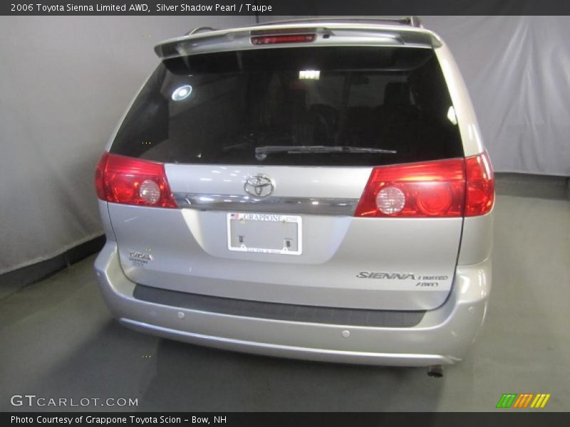Silver Shadow Pearl / Taupe 2006 Toyota Sienna Limited AWD
