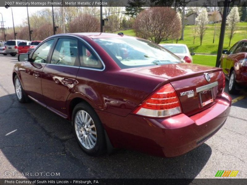 Merlot Metallic / Pebble 2007 Mercury Montego Premier