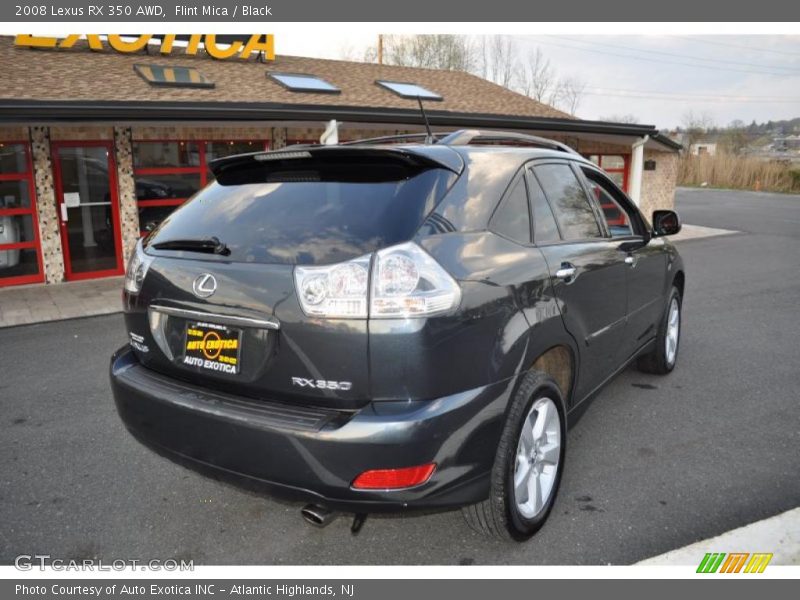 Flint Mica / Black 2008 Lexus RX 350 AWD