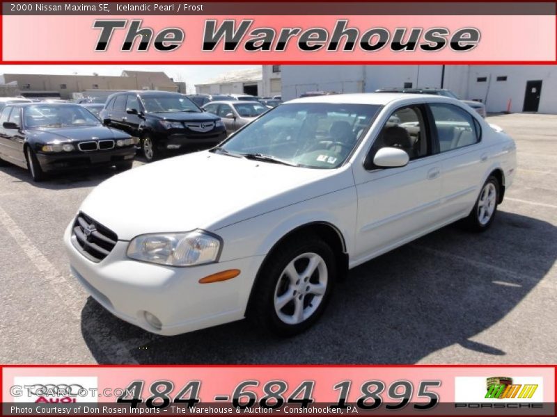 Icelandic Pearl / Frost 2000 Nissan Maxima SE