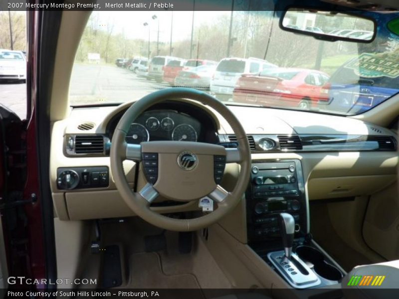 Merlot Metallic / Pebble 2007 Mercury Montego Premier