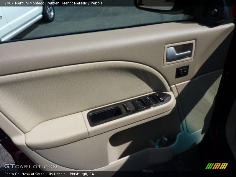 Merlot Metallic / Pebble 2007 Mercury Montego Premier