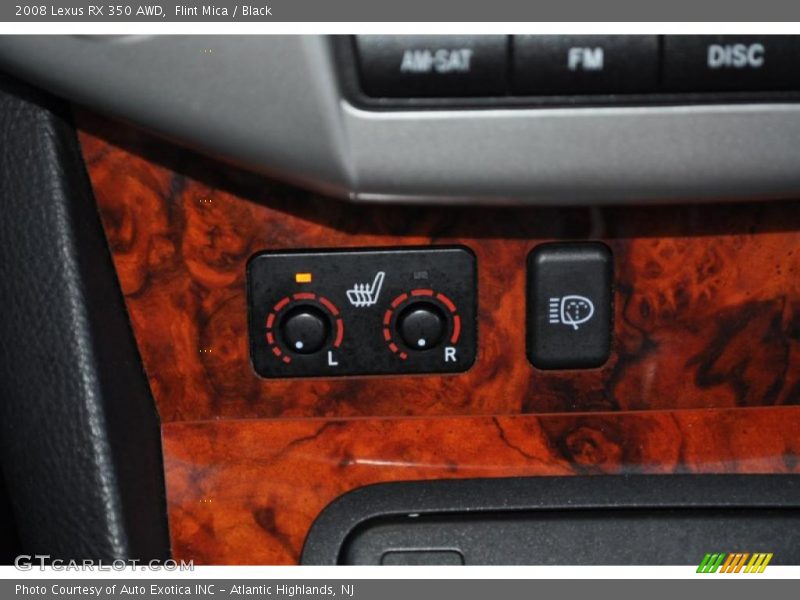 Flint Mica / Black 2008 Lexus RX 350 AWD
