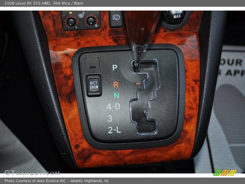 Flint Mica / Black 2008 Lexus RX 350 AWD