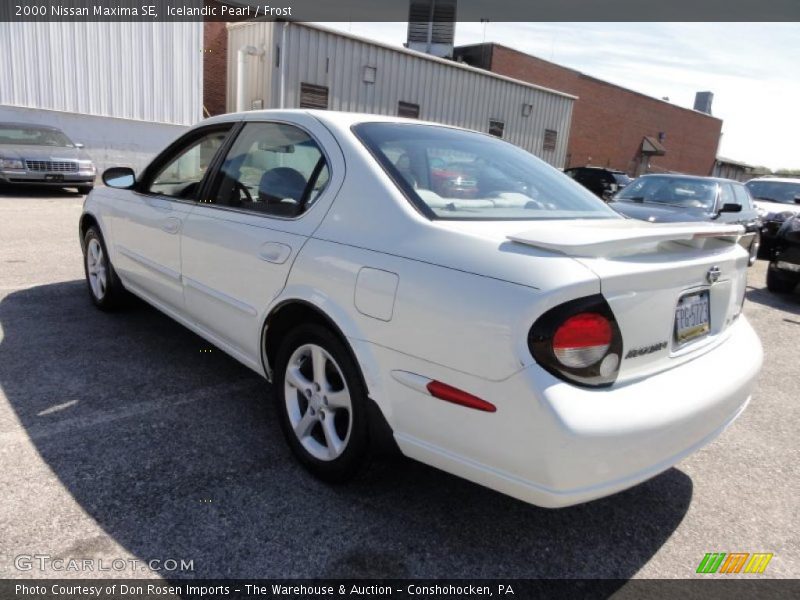 Icelandic Pearl / Frost 2000 Nissan Maxima SE