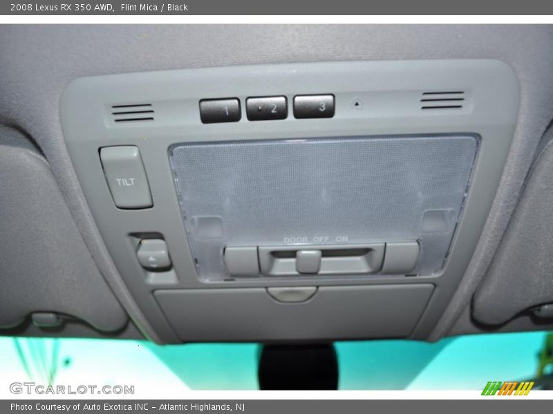 Flint Mica / Black 2008 Lexus RX 350 AWD