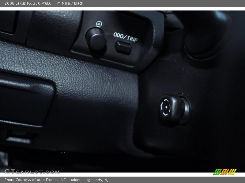 Flint Mica / Black 2008 Lexus RX 350 AWD