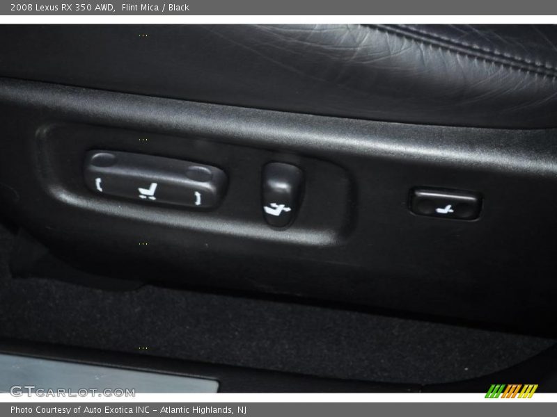 Flint Mica / Black 2008 Lexus RX 350 AWD