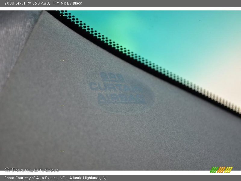 Flint Mica / Black 2008 Lexus RX 350 AWD