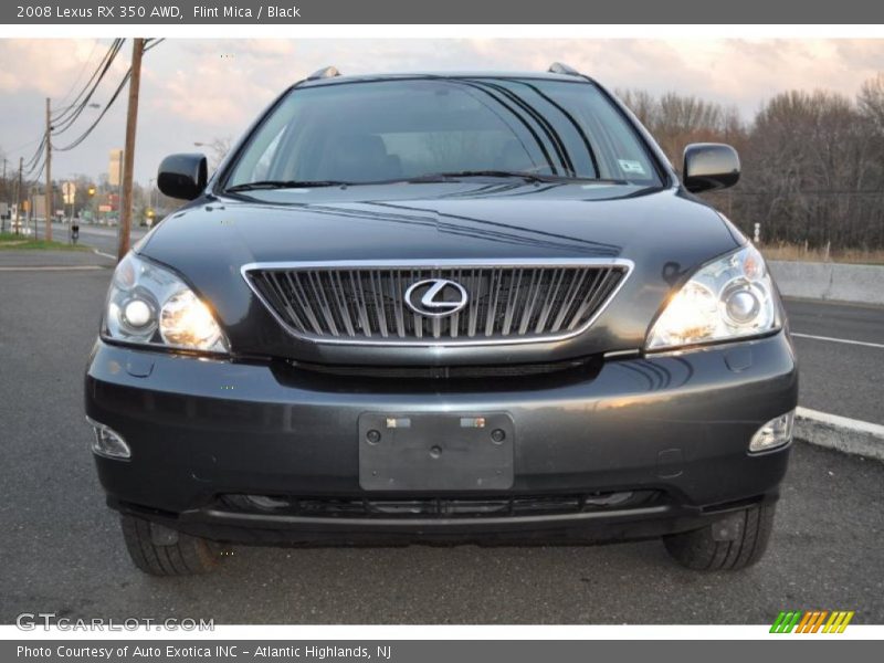Flint Mica / Black 2008 Lexus RX 350 AWD